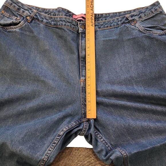 Women Within Natural Fit Cropped Denim Jeans Size 26WP Cropped Capris Blue Comfo - Picture 7 of 12